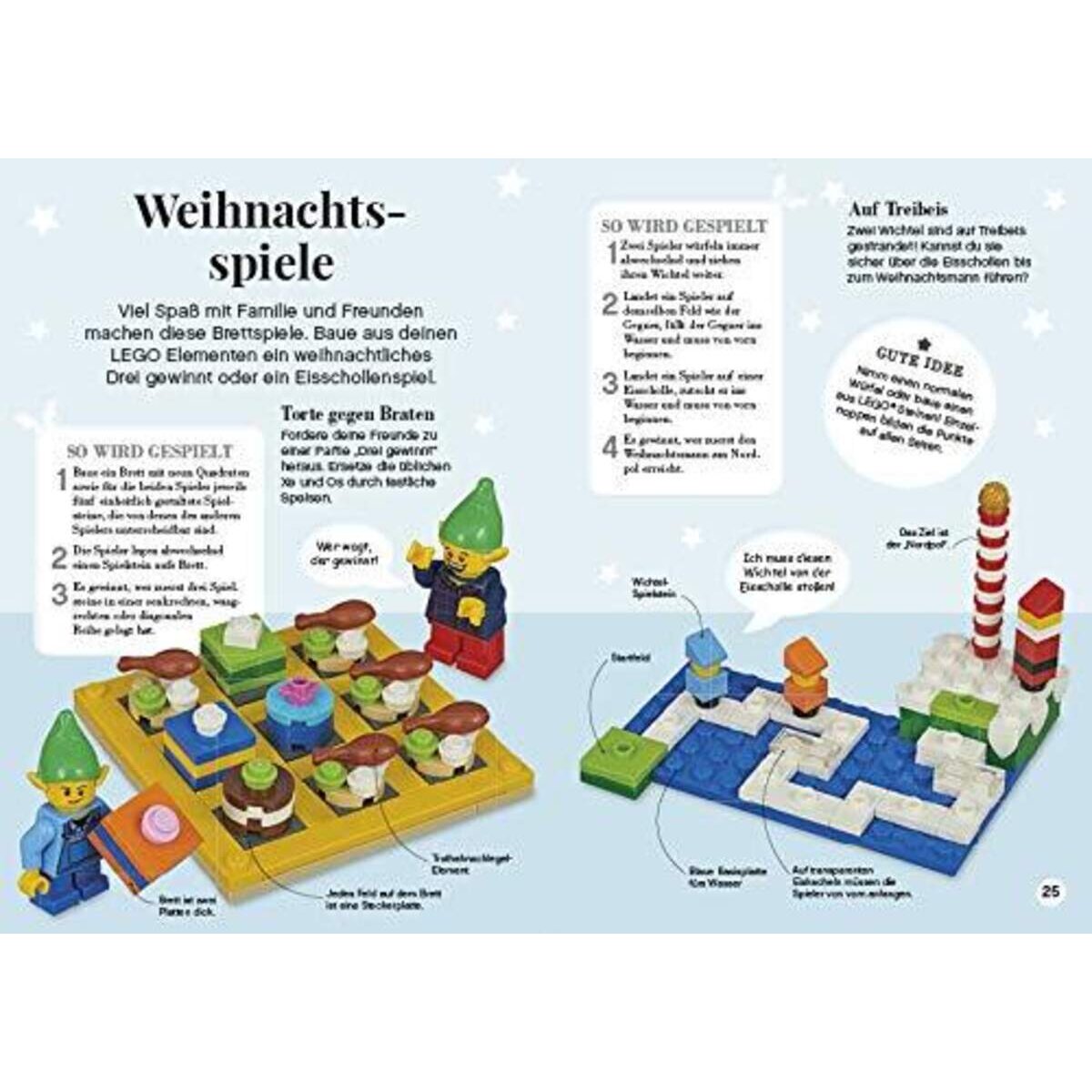 DK LEGO® Ideen Weihnachten - Mehr als 50 Bauideen, exklusives Rentier Modell