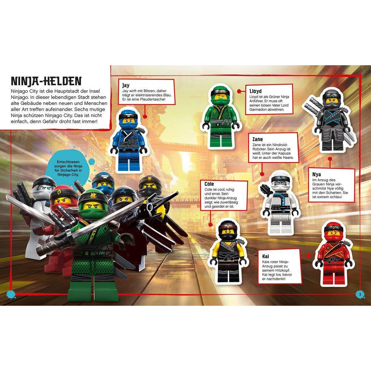 DK Verlag LEGO® NINJAGO® Das große Stickerbuch