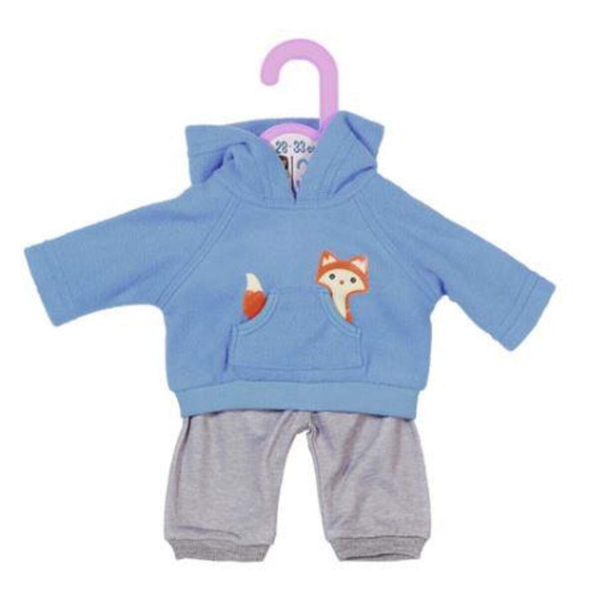 Dolly Moda Sport-Outfit Blau 30 cm