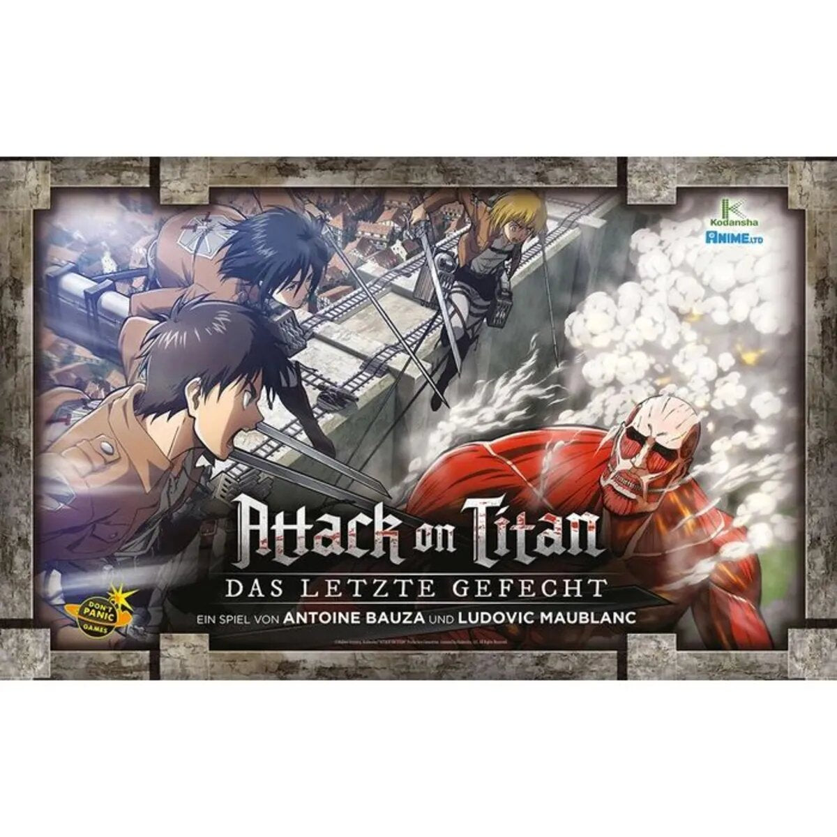 Asmodee Don't Panic Games Attack on Titan: Das letzte Gefecht