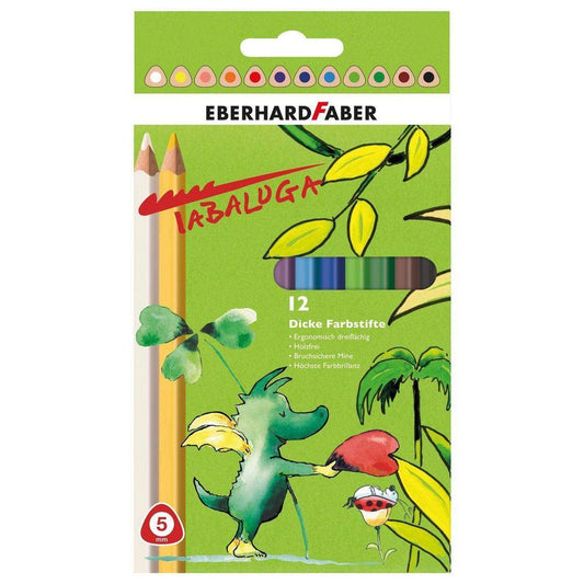 Eberhard Faber Buntstifte dick Tabaluga, 12 Stück