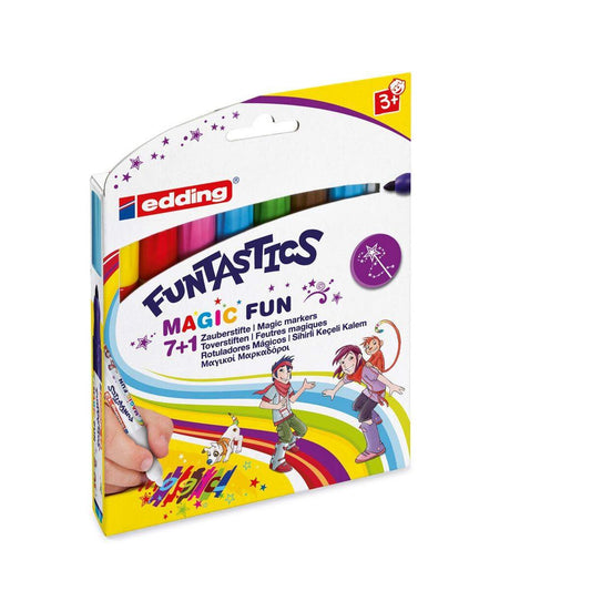 edding 13 Fasermaler FUNTASTICS Magic Fun, 3mm 8 Stück