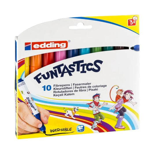 edding 14 Fasermaler FUNTASTICS, 3mm 10 Stück