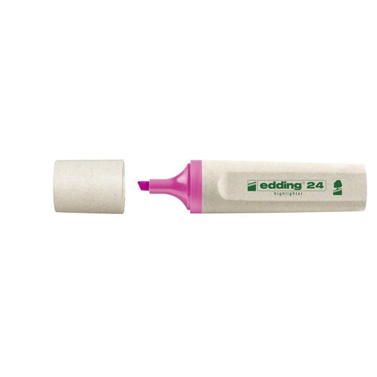 edding 24 EcoLine Textmarker, 2-5 mm rosa