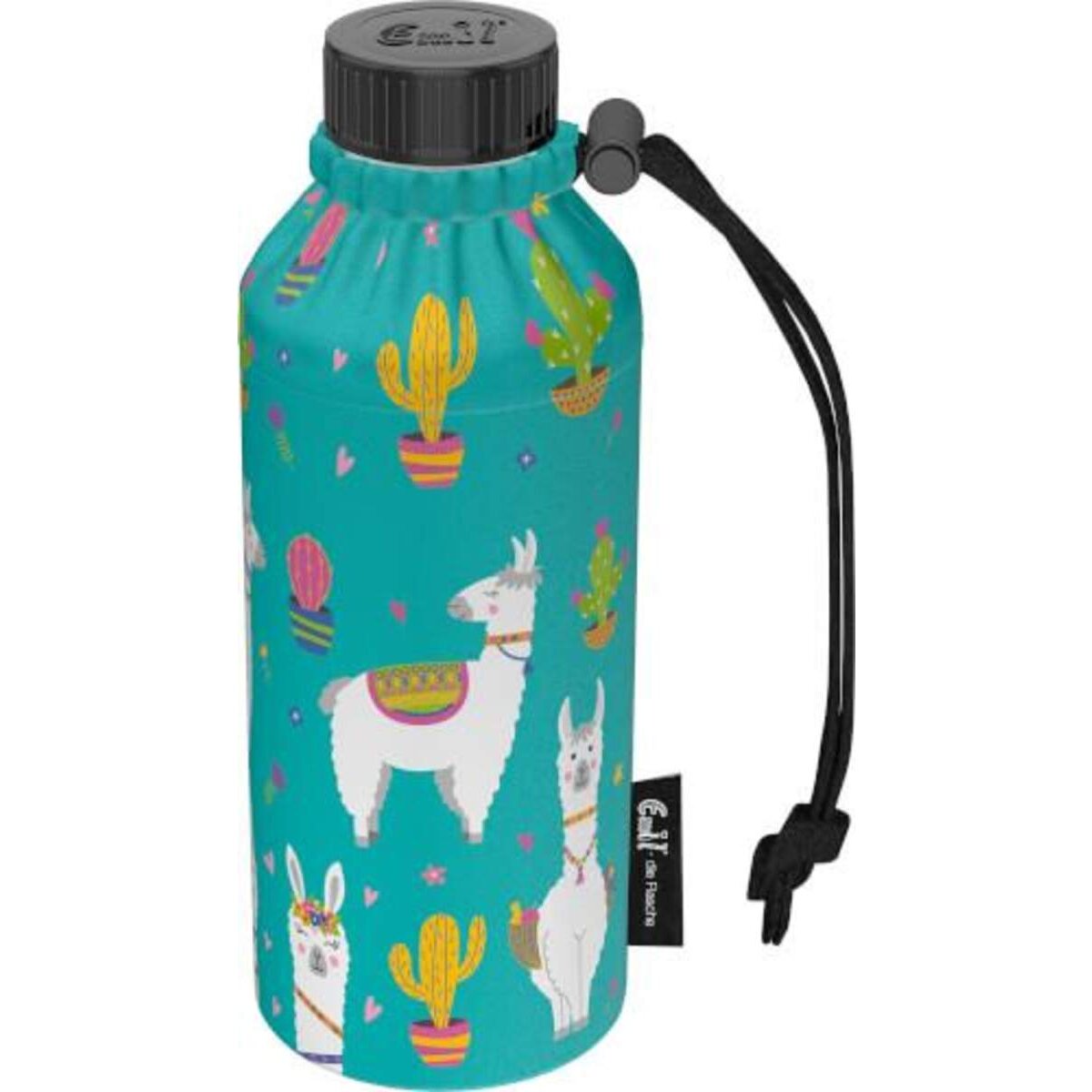 Emil die Flasche Glasflasche 0,4l Weithals Alpaka