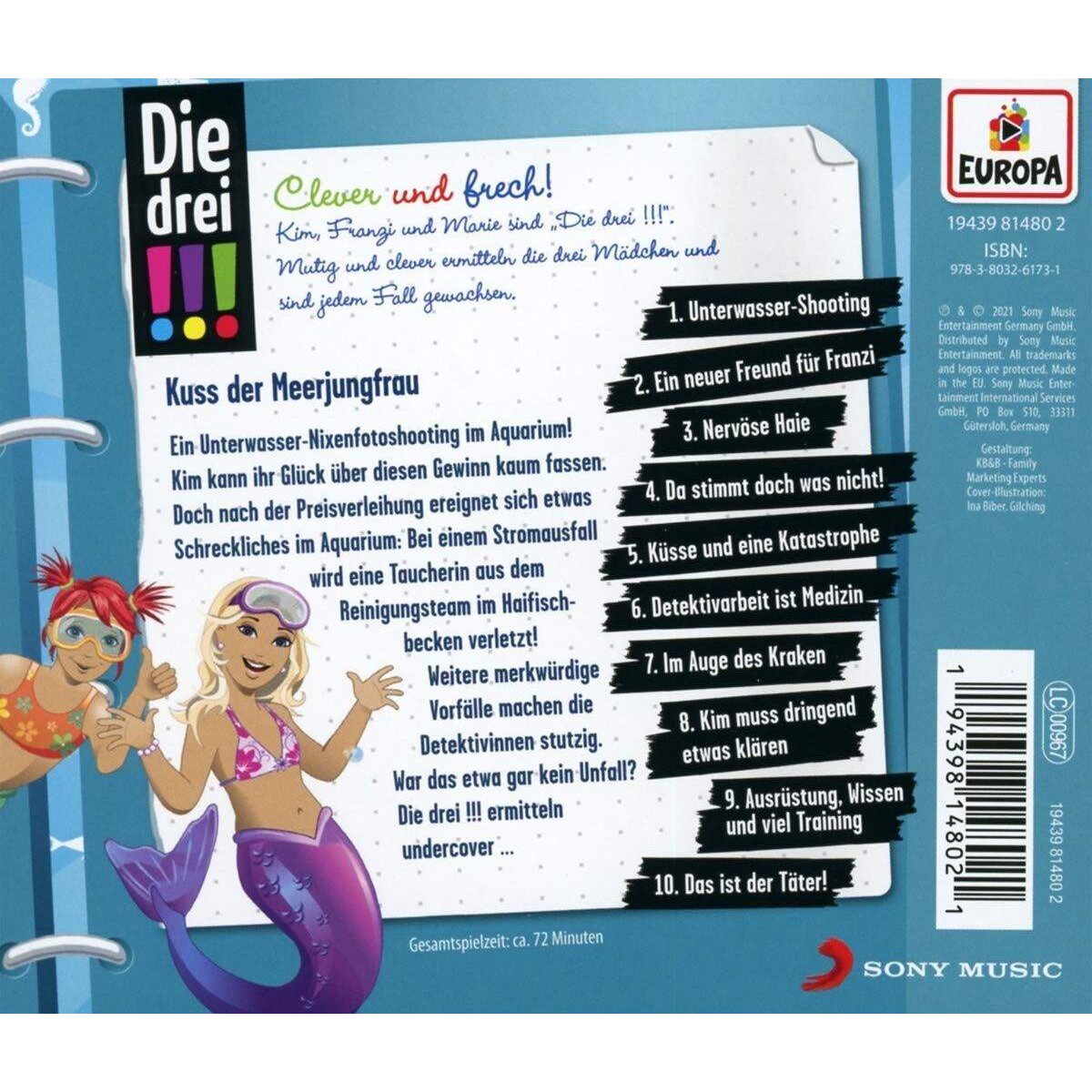 CD !!! 72 Kuss der Meerjungfrau