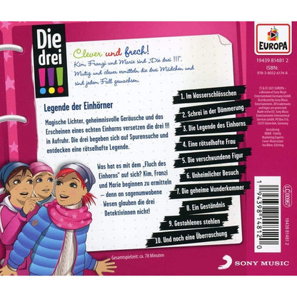 CD !!! 73 Legende der Einhörner
