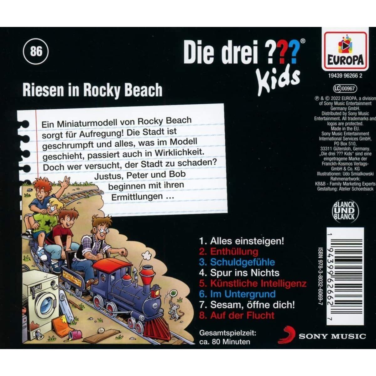 CD ??? Kids 86 Riesen in Rocky Beach