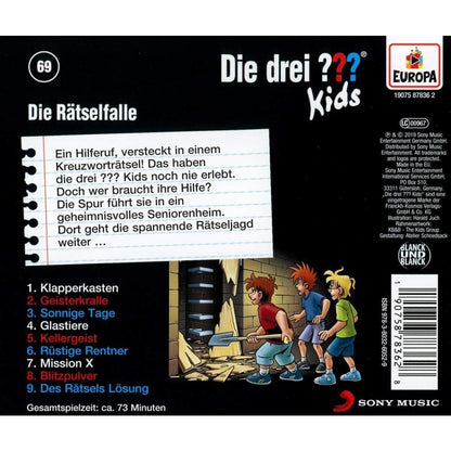 Europa Hörspiel-CD ??? Kids 69 Die Rätsel-Falle