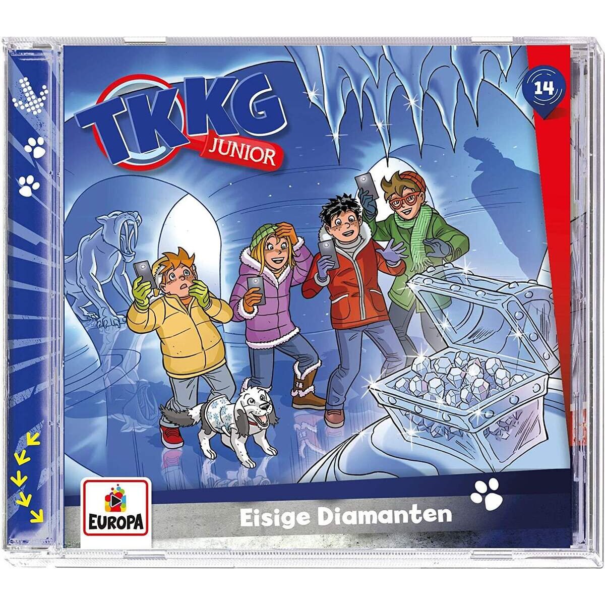 Europa TKKG Junior - 014: Eisige Diamanten
