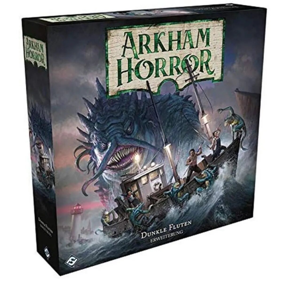 Asmodee Fantasy Flight Games Arkham Horror 3. Edition - Dunkle Fluten Erweiterung DE
