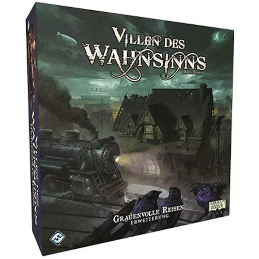 Asmodee Fantasy Flight Games Villen des Wahnsinns 2.Edition - Grauenvolle Reisen