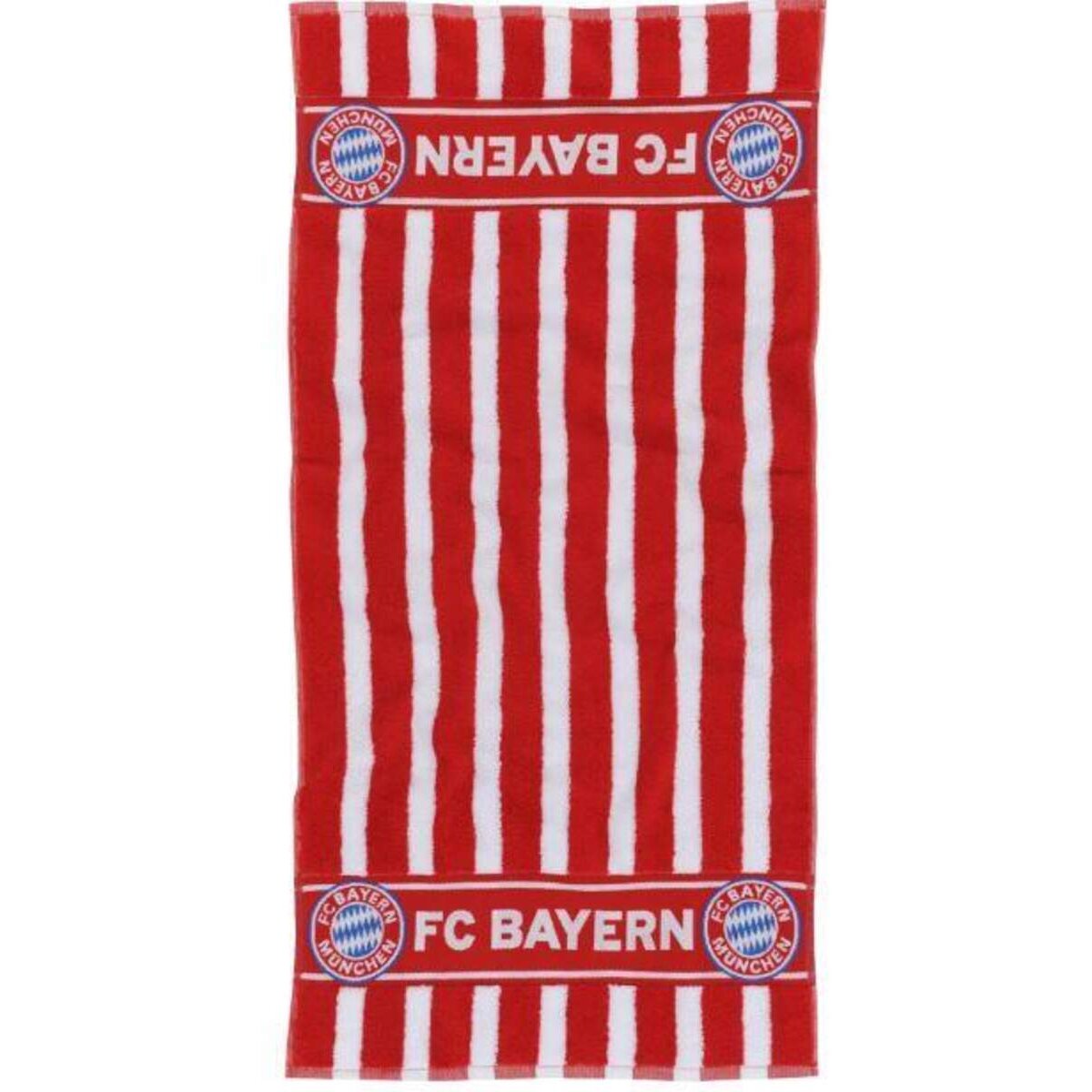 FC Bayern München Handtuch rot/weiß 100x50cm