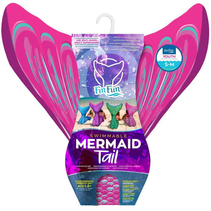 Fin Fun Meerjungfrau Flosse Größe S / M, Monoflosse und Fischschwanz, pink