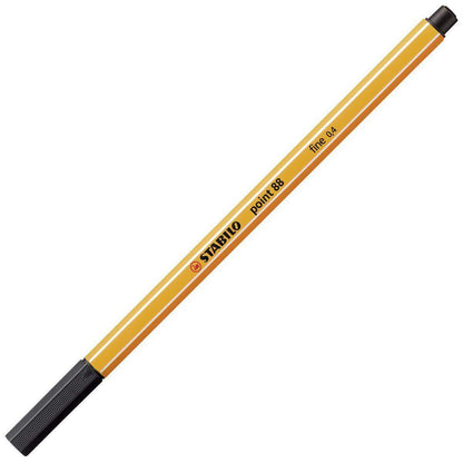 Fineliner - STABILO point 88 - 25er Rollerset - mit 25 verschiedenen Farben