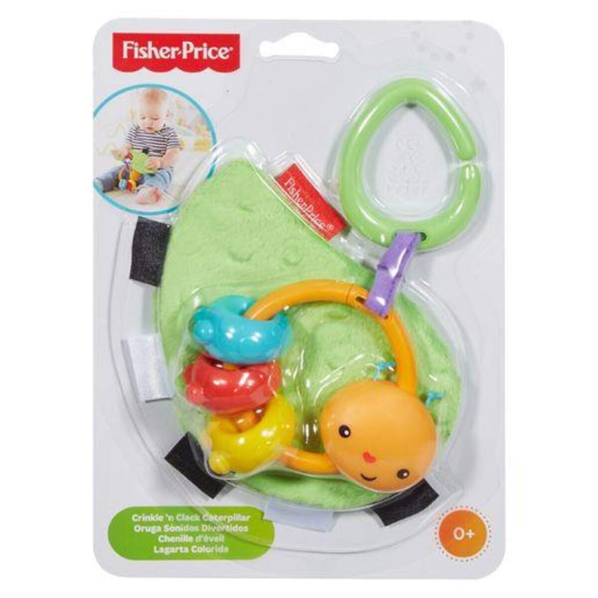 Fisher-Price Babys 5 Sinne Rassel, sortiert