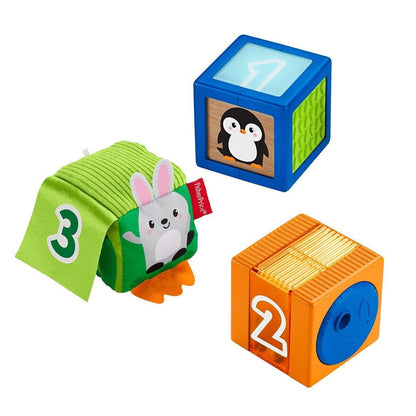 Fisher-Price Babys bunte Tier-Bausteine
