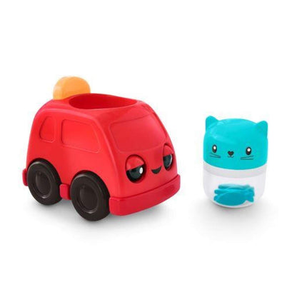 Fisher-Price Bunte Rassel-Spaß Fahrzeug, 1 Stück, sortiert