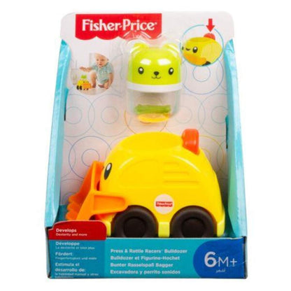 Fisher-Price Bunte Rassel-Spaß Fahrzeug, 1 Stück, sortiert