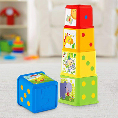 Fisher-Price Bunte Stapelwürfel