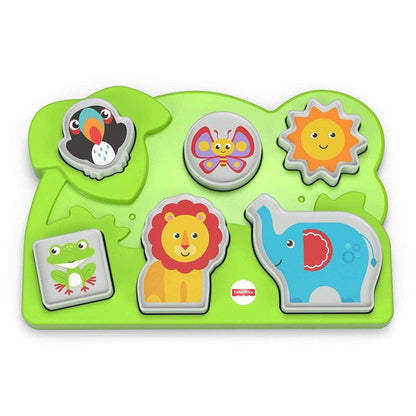 Fisher-Price Dschungel-Tierpuzzle, 6 Teile