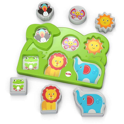 Fisher-Price Dschungel-Tierpuzzle, 6 Teile