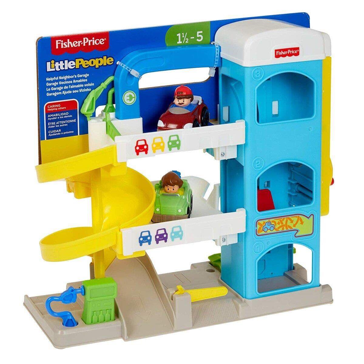 Fisher-Price Little People Parkhaus mit 2 Spielzeugautos
