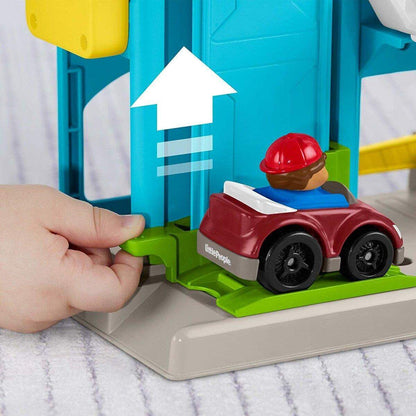 Fisher-Price Little People Parkhaus mit 2 Spielzeugautos