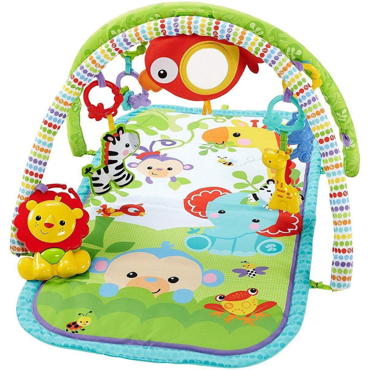 Fisher-Price Rainforest-Freunde 3-in-1 Spieldecke
