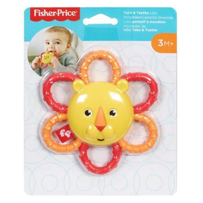 Fisher-Price Tierische Beißringe, 1 Stück, 6-fach sortiert