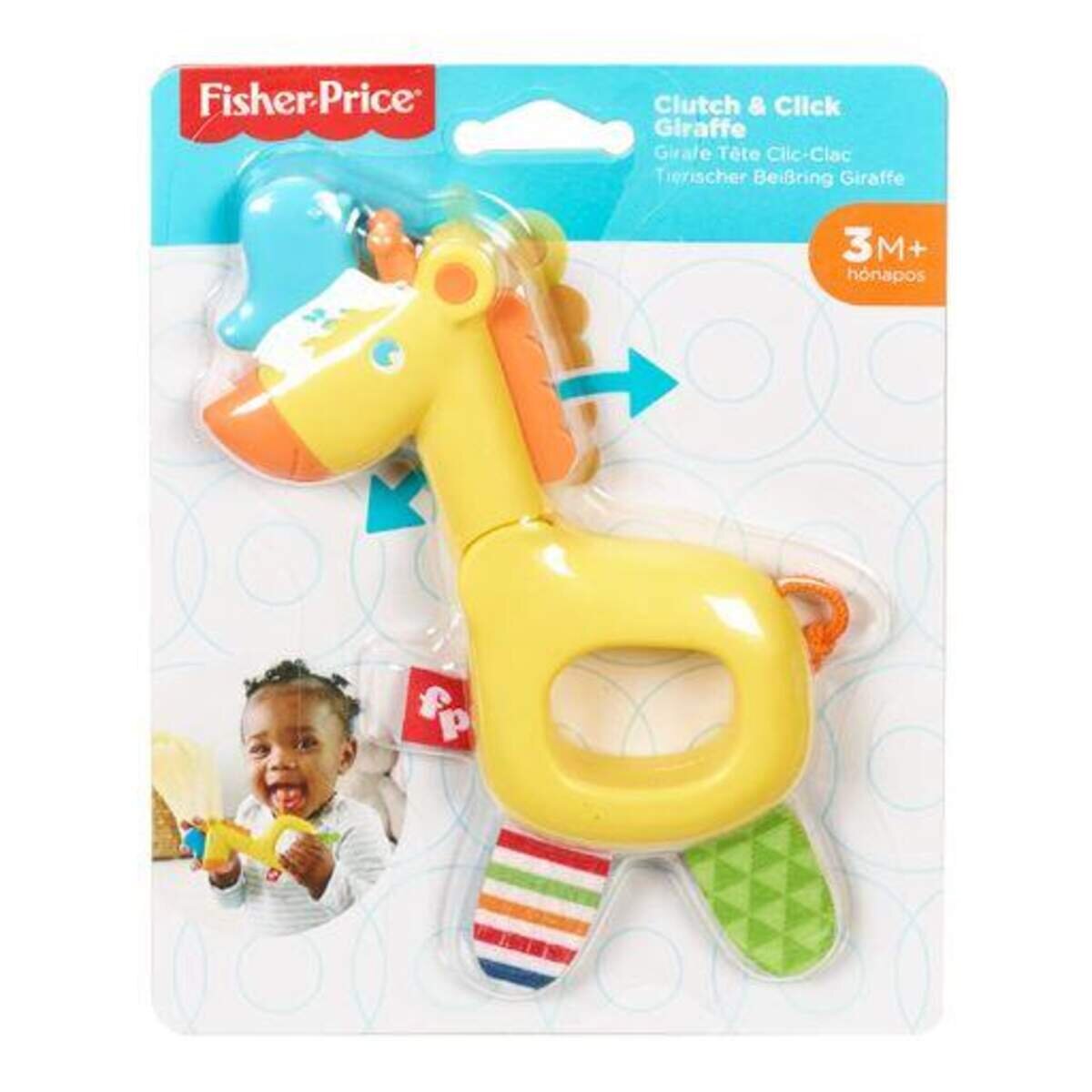 Fisher-Price Tierische Beißringe, 1 Stück, 6-fach sortiert
