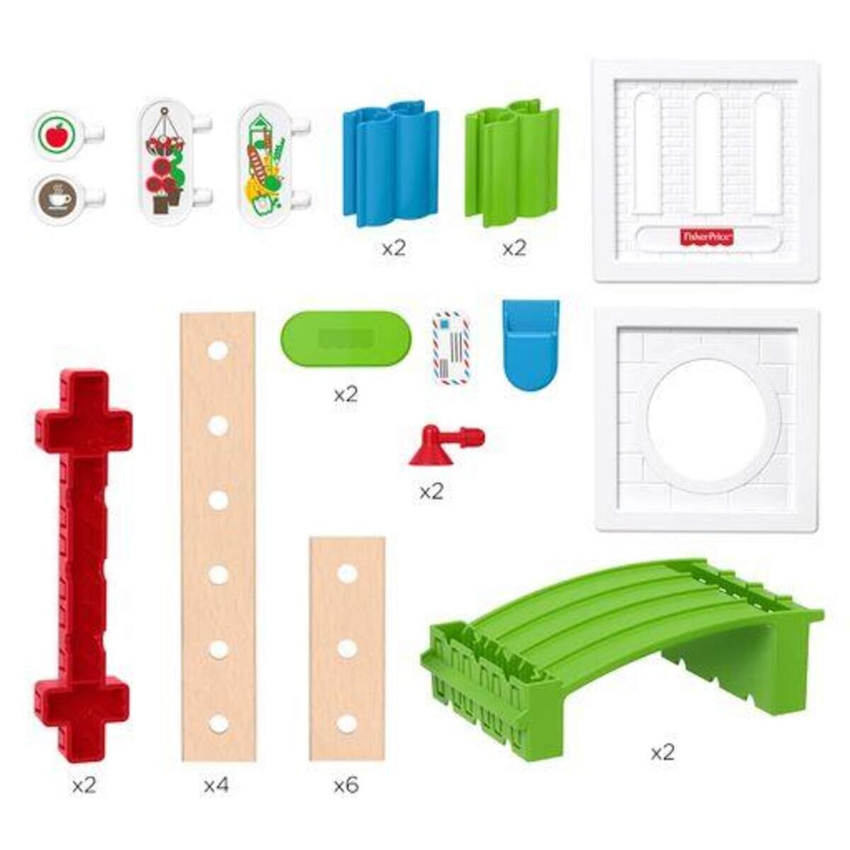 Fisher-Price Wunder Werker Erweiterungsset Orte, Zubehör