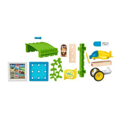 Fisher-Price Wunder Werker Flugzeughalle, Baukasten, Konstruktions-Spielzeug
