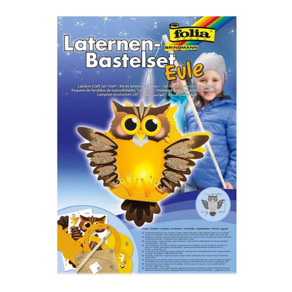Folia Laternen Bastelset Eule