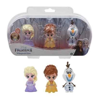 Giochi Preziosi Disney Frozen 2 Leuchtfiguren 3er Packung, 6 cm