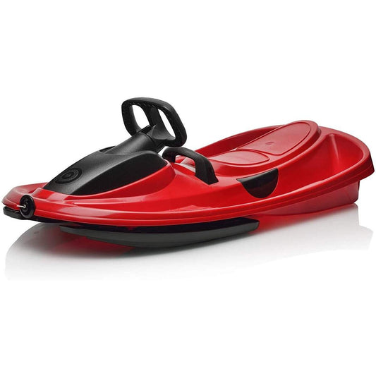 Plastkon Gizmo Riders Stratos Bob / Lenkbob / Schlitten, Rot