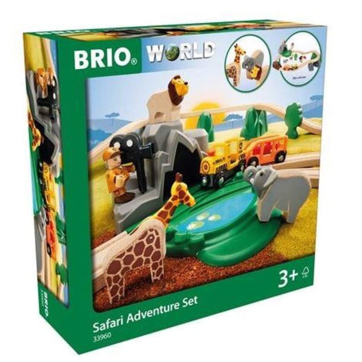 Gr. BRIO Bahn Safari Set D