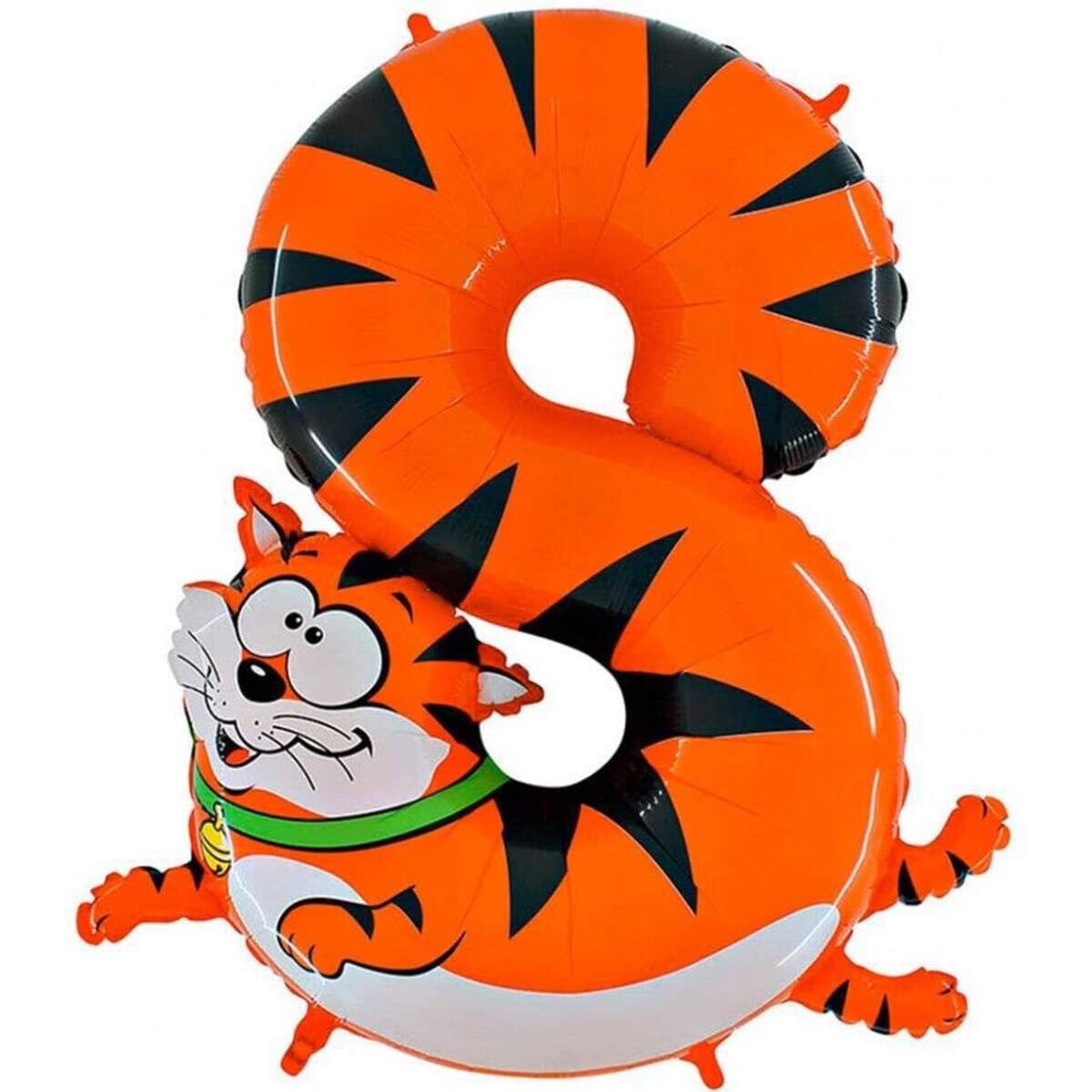 Grabo Folienballon Katze Nummer 8