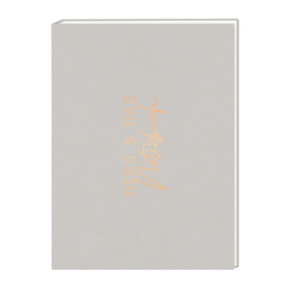 Grafik Werkstatt Notizbuch Softcover Schreibkram Manufaktur Dies & Das