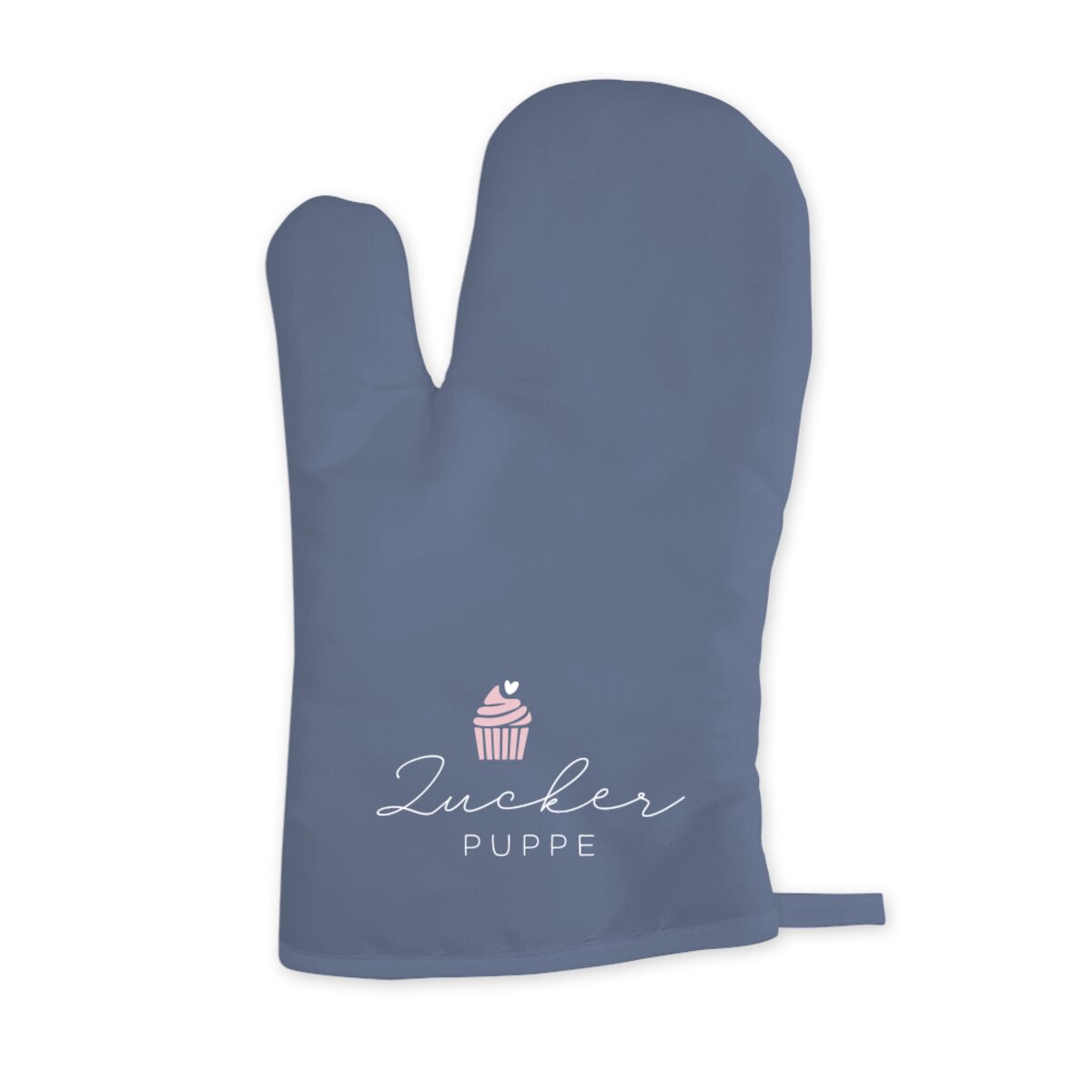 Grafik Werkstatt Ofen-Handschuh Zuckerpuppe