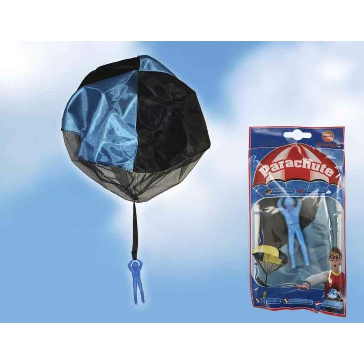 Günther - Parachute, Fallschirm zum werfen, 1 Stück, 4-fach sortiert