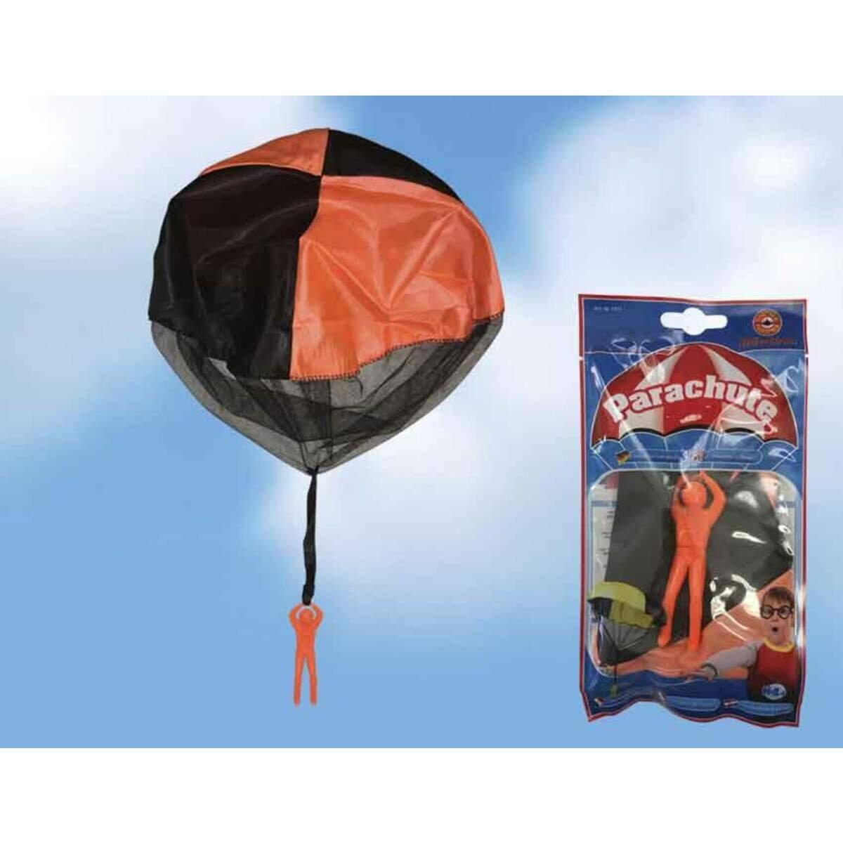 Günther - Parachute, Fallschirm zum werfen, 1 Stück, 4-fach sortiert
