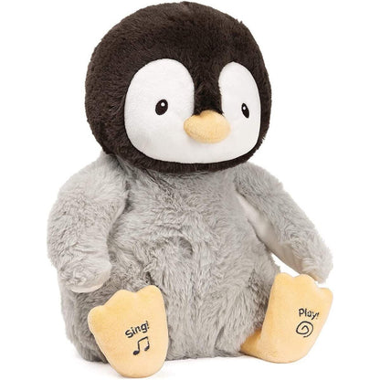 GUND Kissy, der Pinguin - singt, spricht und wirft Küsschen