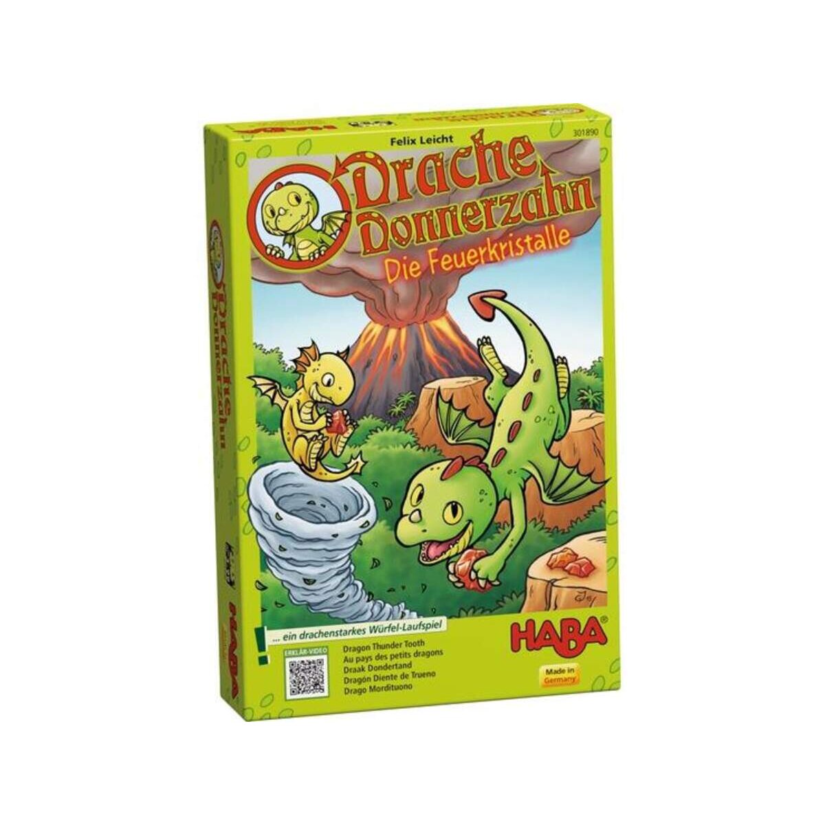 HABA 301890 Drache Donnerzahn Die Feuerkristalle