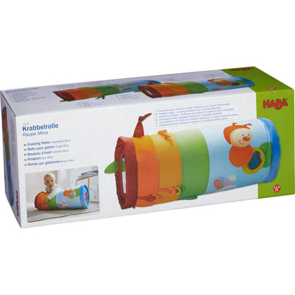 HABA 303359 Krabbelrolle Raupe Mina