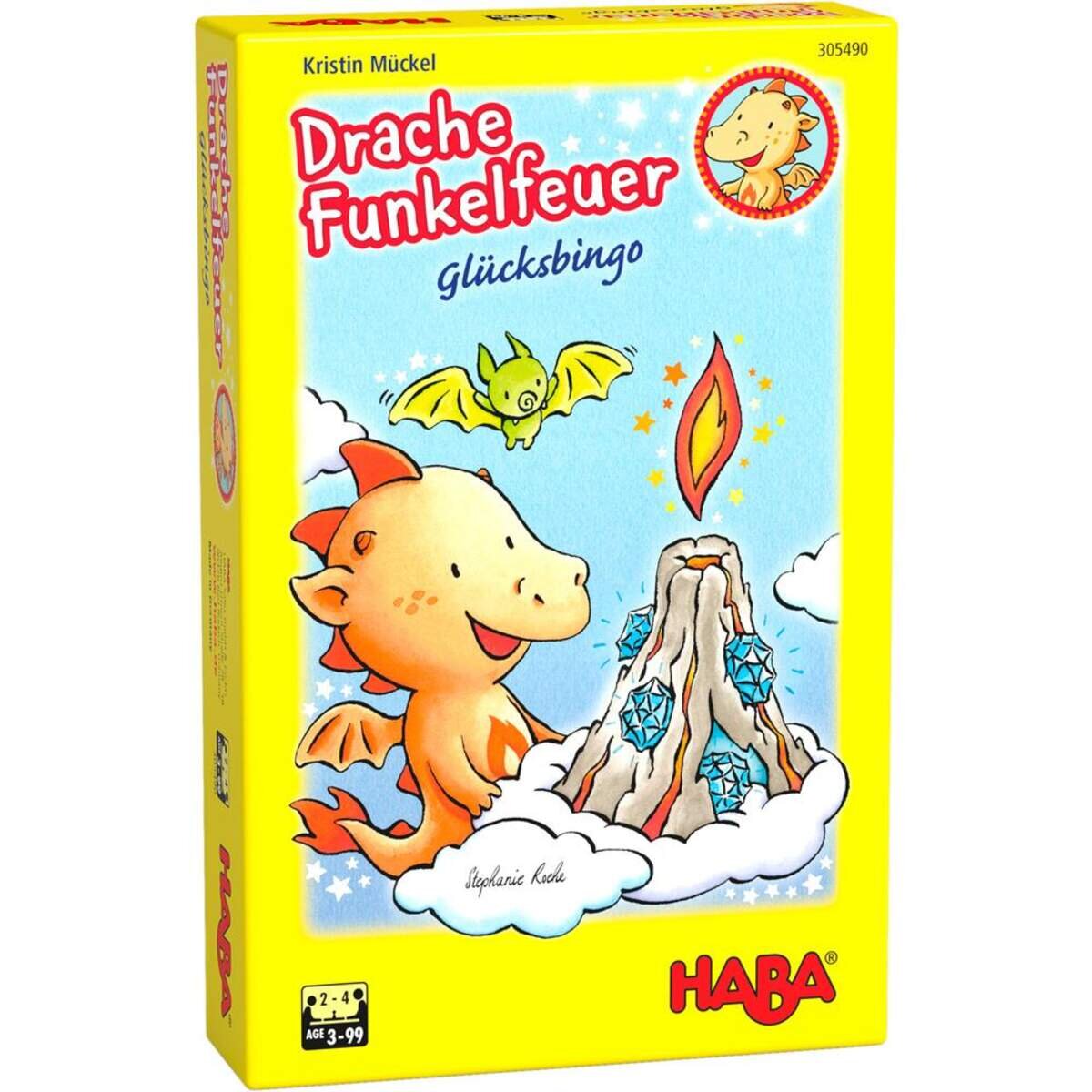 HABA 305490 Drache Funkelfeuer Glücksbingo