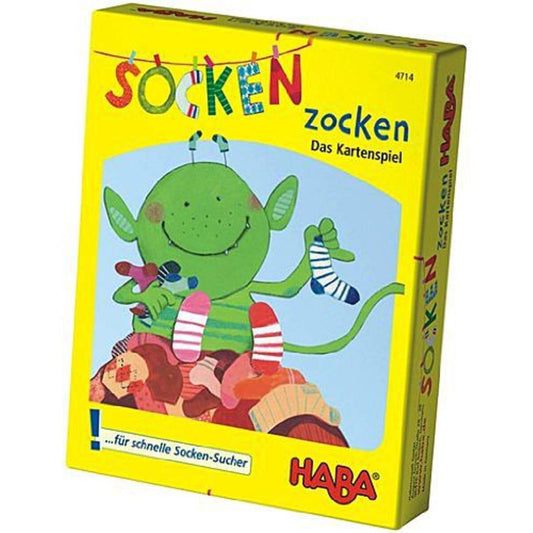 HABA 4714 Kartenspiel Socken zocken