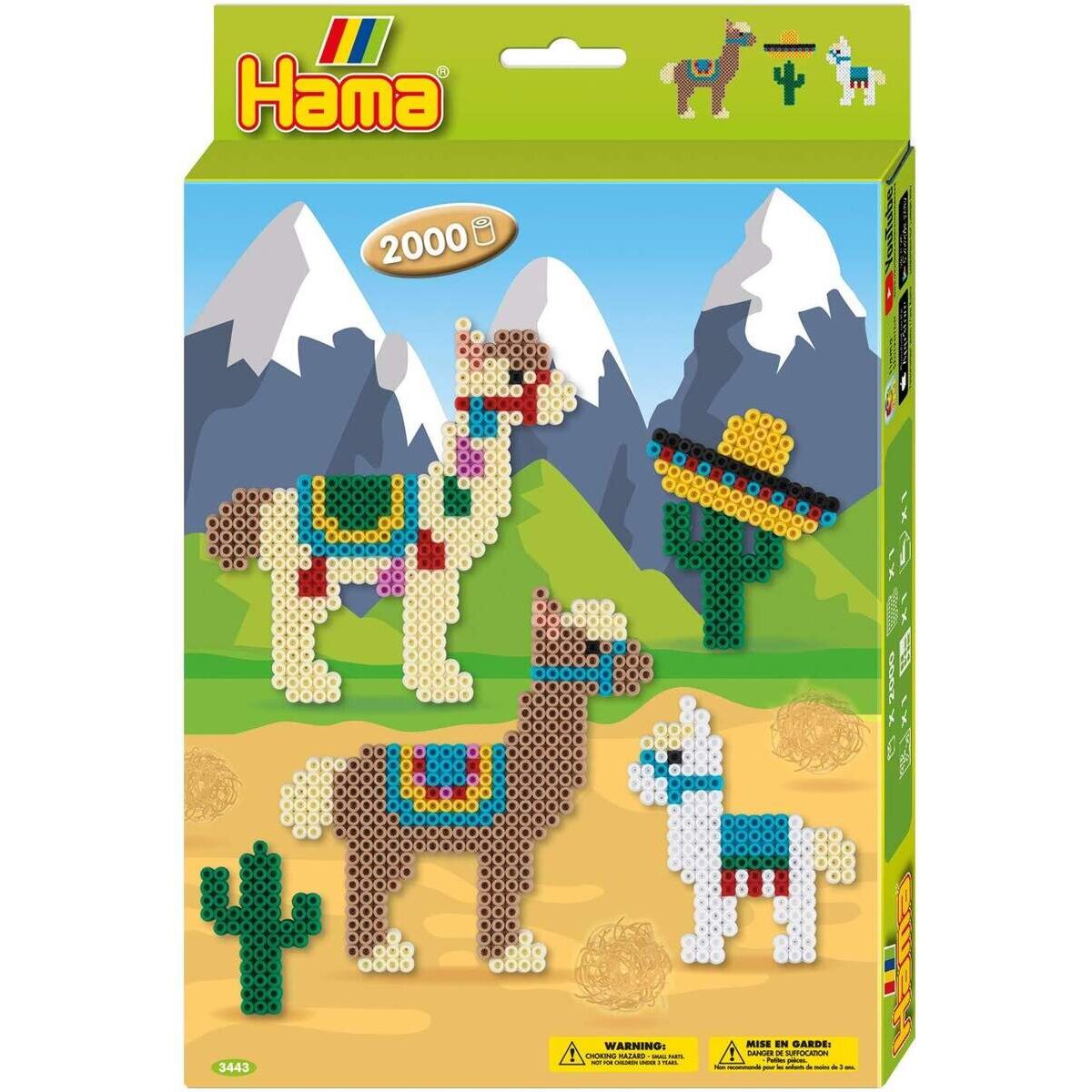 Hama Bügelperlen Alpakas, 2.000 midi