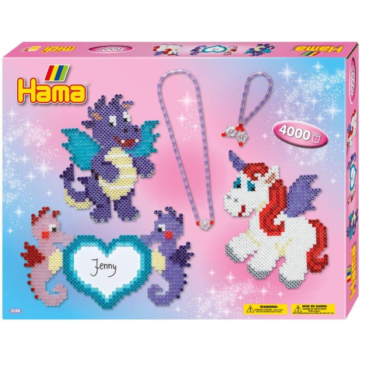 Hama Bügelperlen Drachenfreunde, 4000 Perlen