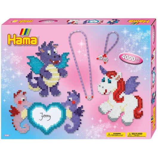 Hama Bügelperlen Drachenfreunde, 4000 Perlen